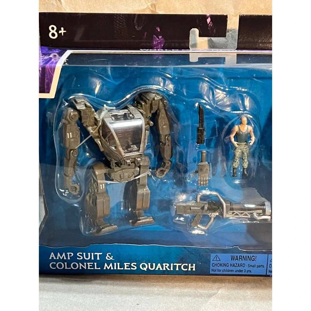 McFarlane Toys Avatar AMP Suit & Colonel Miles Quaritch World of Pandora Set NEW